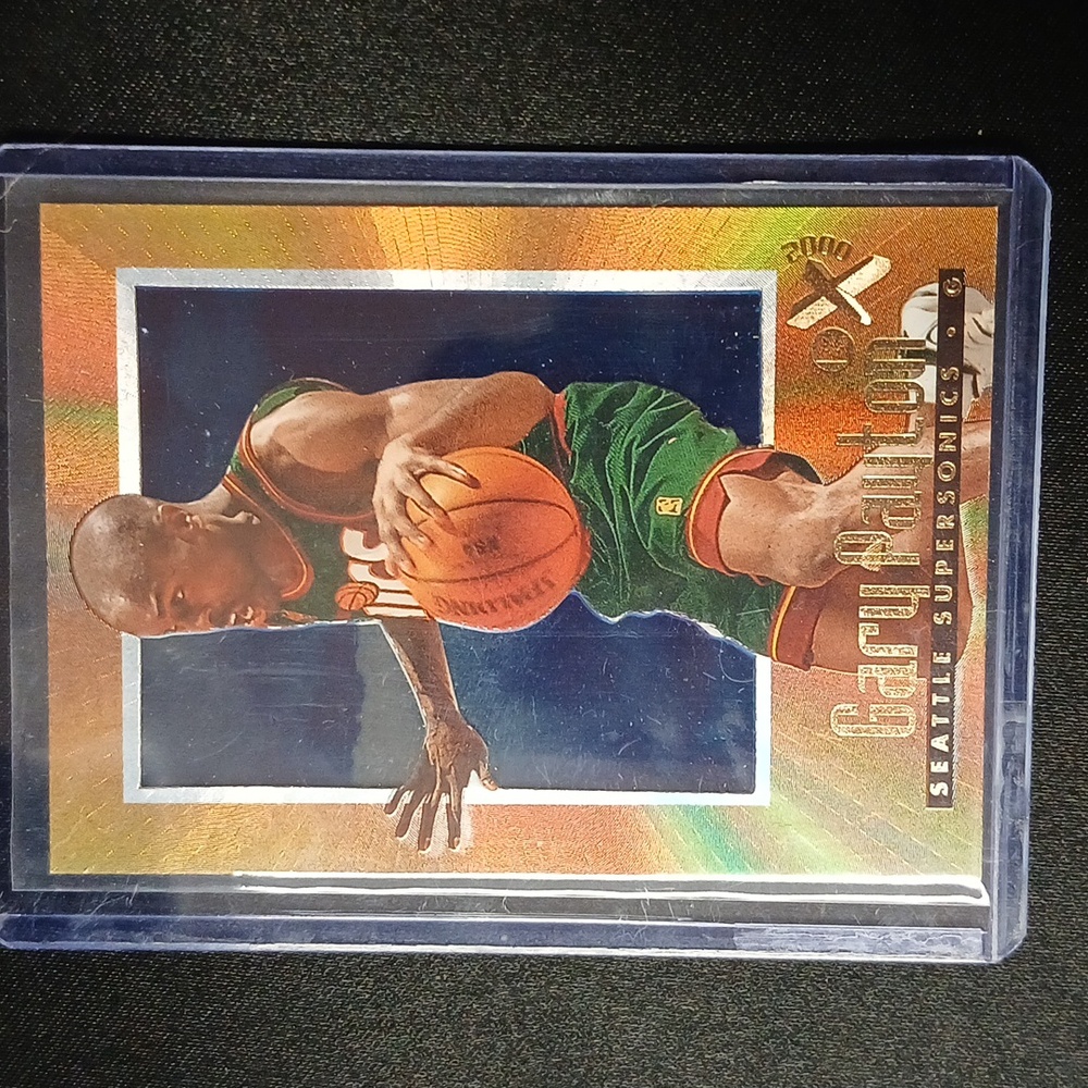 1997 Skybox EX 2000 Gary Payton Card